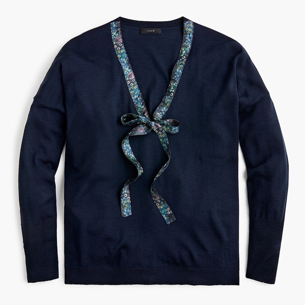 J.Crew x Abigail Borg Sweater (Navy)
